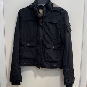 American Eagle Outfitters Navy Blue Bomber Jacket